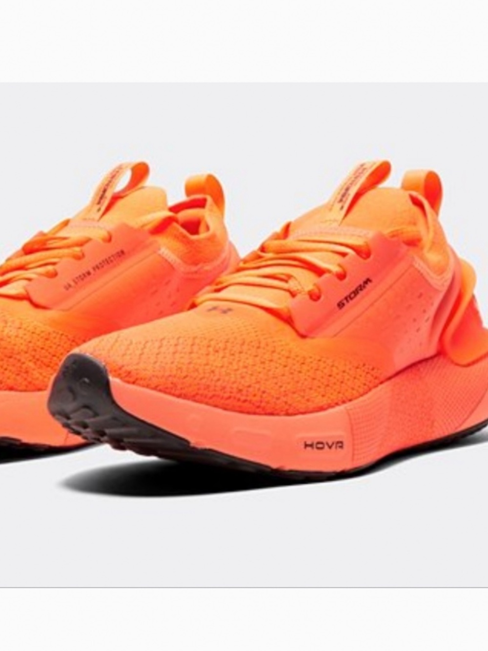 Under Armour HOVR Phantom 3 Trainer Running Athletic Shoes in Panic Orange